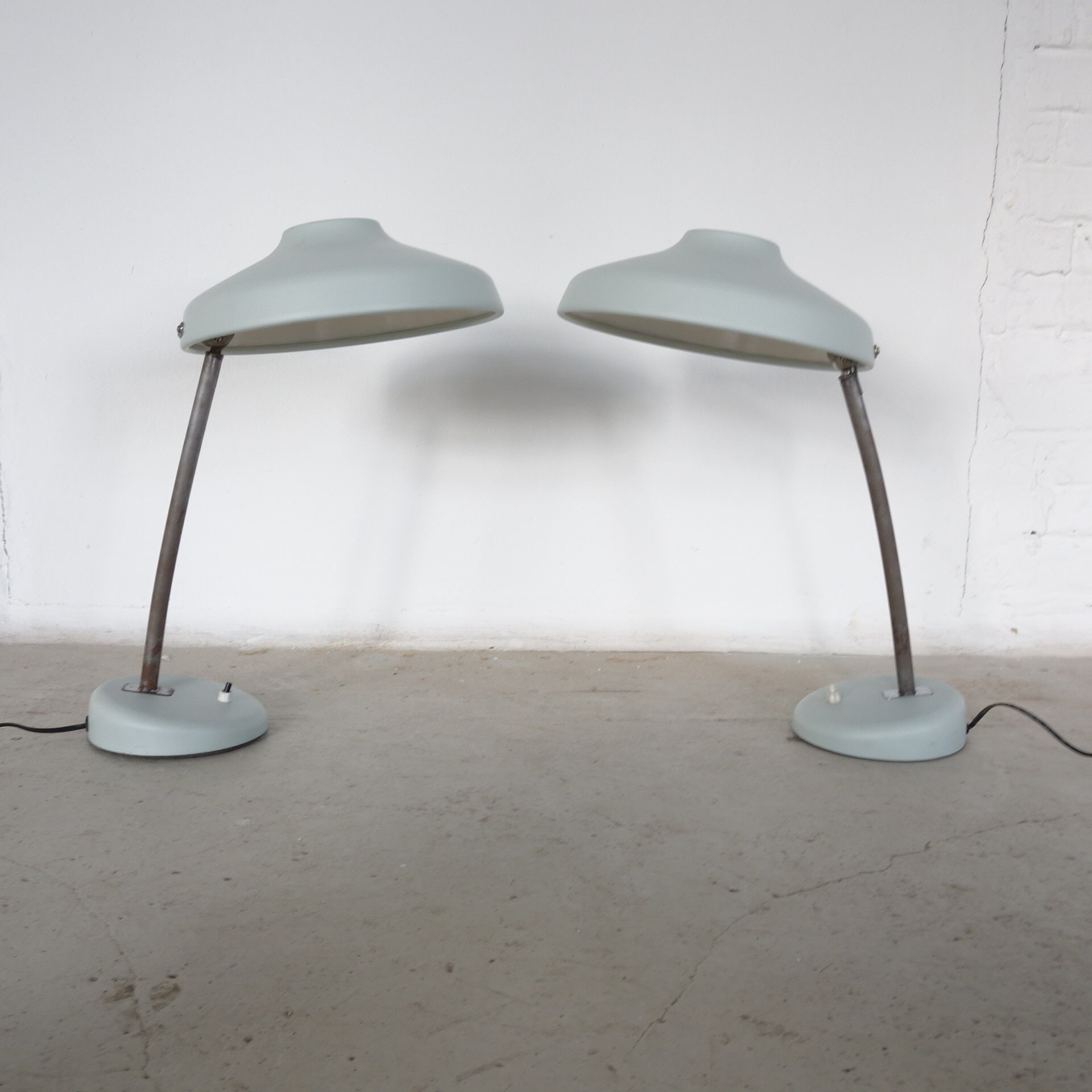 Lamps of Office adjustable Vintage, France, set of 2