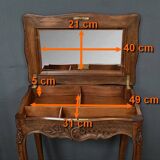 Travailleuse en Hêtre massif, style Louis XV – Début XXe