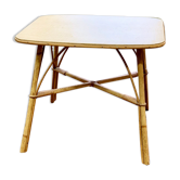 Rattan coffee table 1960s