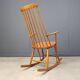 Vintage danish rocking chair, 1960s