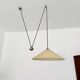 Large Adjustable Pendant Lamp with Counterweight by Florian Schulz
