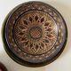Vintage ceramic pottery salad bowl, signed, Berber work