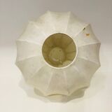 Table lamp from around 1960 with two original cocoon shades