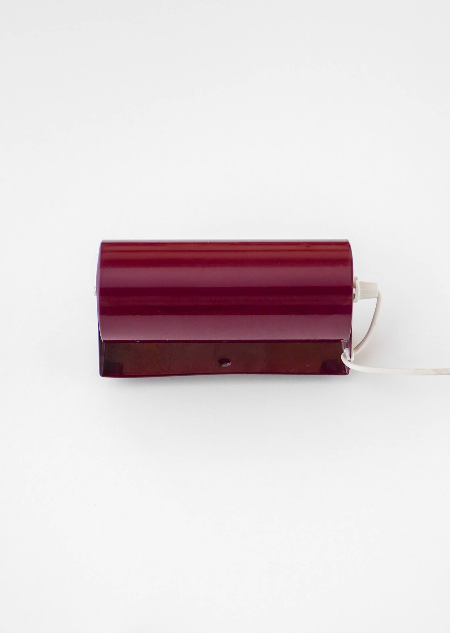 Vintage Burgundy Lod Wall Sconce from Ikea