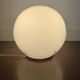 White opaline table lamp from Ikea, 1990
