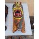 3 ethnic tribal wooden masks 19th century