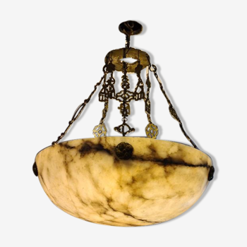 Marble basin suspension