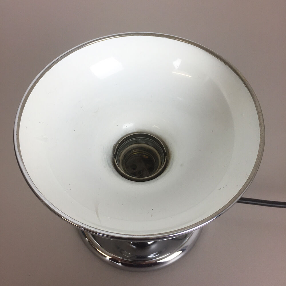 Original modernist 1970s chrome Table light lamp de table made by COSACK, Germany