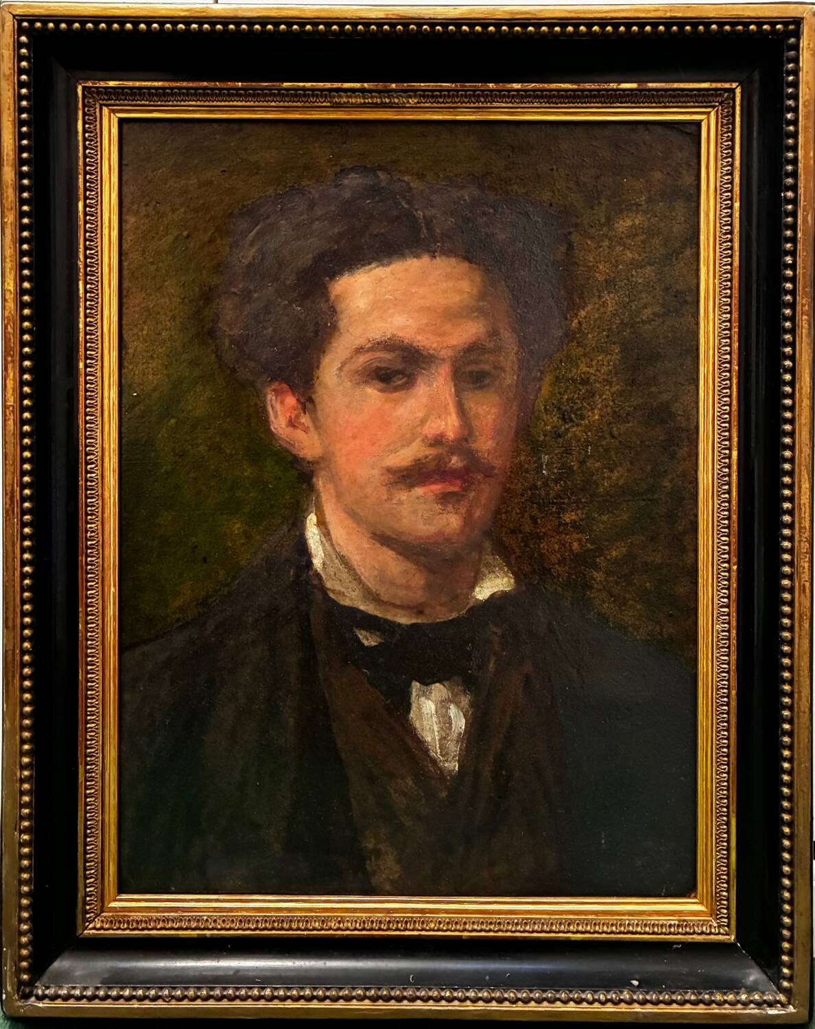 19th century painting, portrait of a man