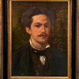 19th century painting, portrait of a man