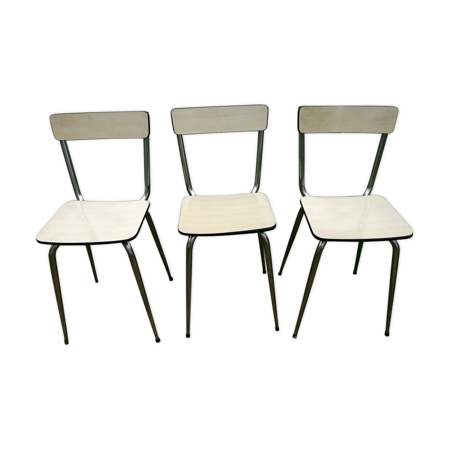 Lot of formica chairs