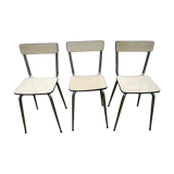 Lot of formica chairs