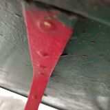 Eiffel style riveted metal garden table