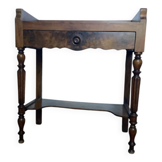 Small vintage dressing table with drawer