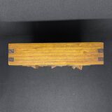 Vintage wooden tic-tac-toe game