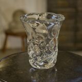 Crystal vase signed Daum Nancy France 1970s