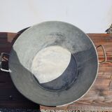 zinc basin 48cms in diameter