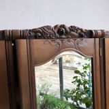 Armoire bois sculpté 3 portes années 30