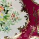 Oblong dish in Paris Sèvres porcelain with Louis XV style floral decoration