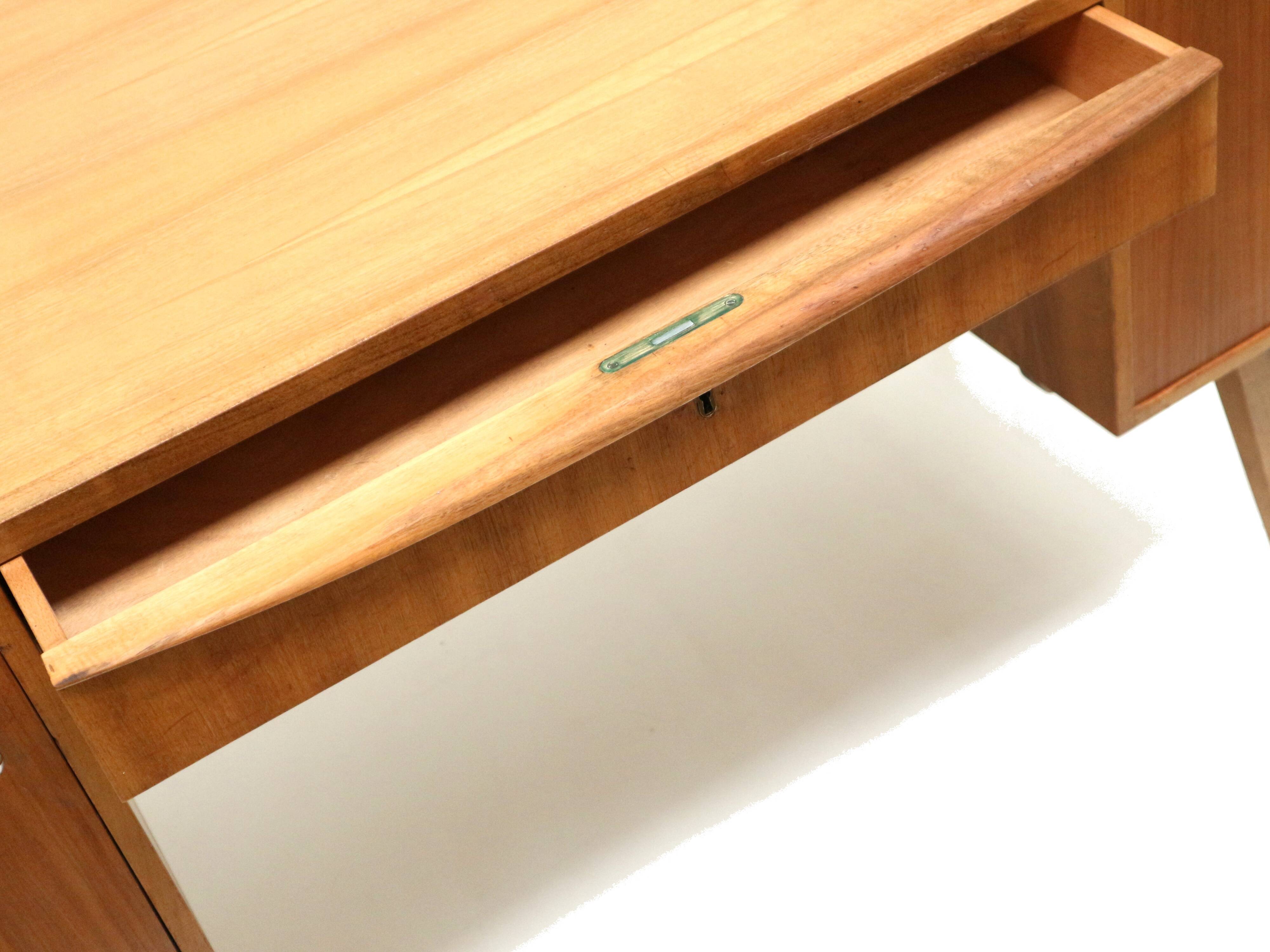 Desk with slanted legs, 1970s