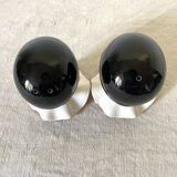 Pierrot salt and pepper egg cups