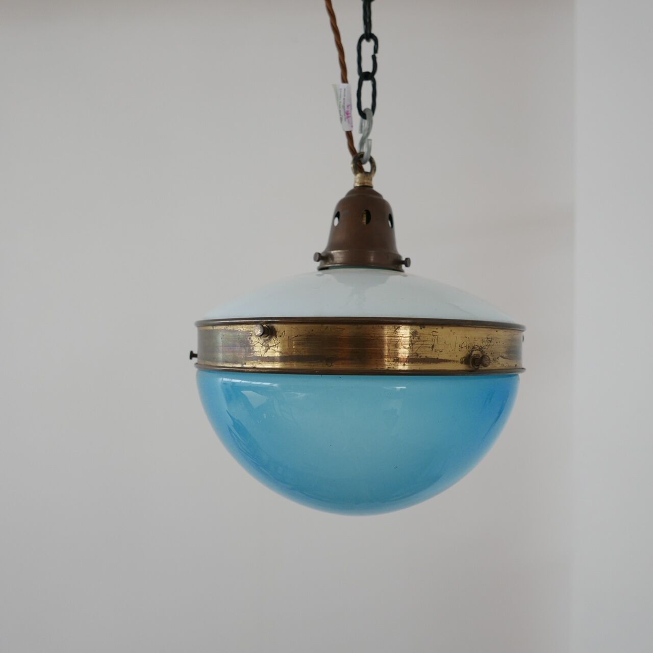Two tone pendant light