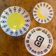 Glodande trio of plates by Beirendonck for Ikea