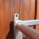 aluminium entrance coat rack, hooks, vintage, industrial