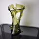 Vase seguso vert en verre de murano, italie, 1960