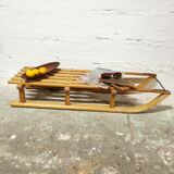 Old wooden sledge