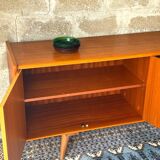 Vintage Scandinavian teak sideboard, 1970s