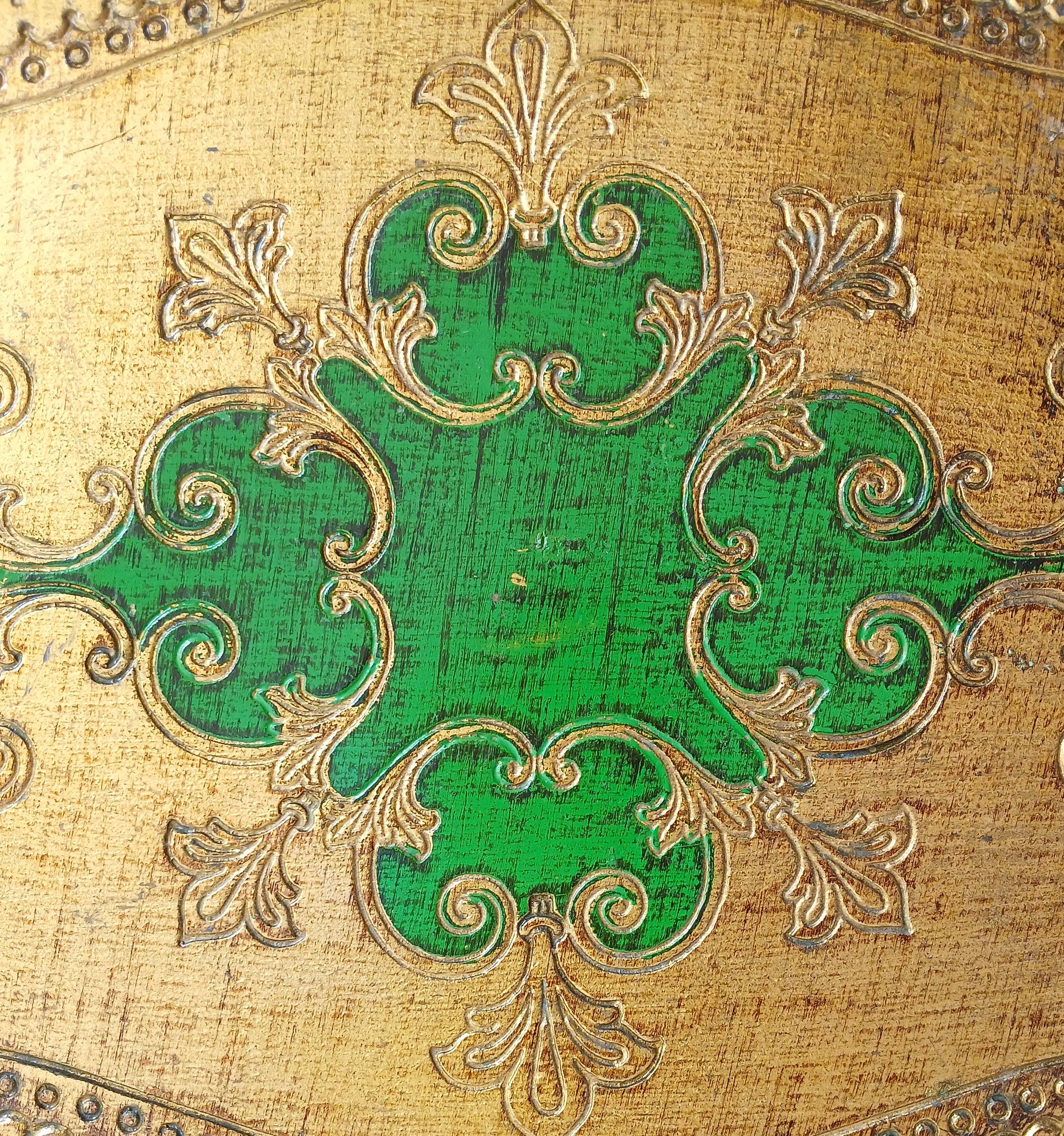 Florentine tray, made in Italy