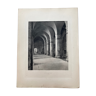 Photographie héliogravure du Mont Saint Michel 19ème (Paul Dujardin)