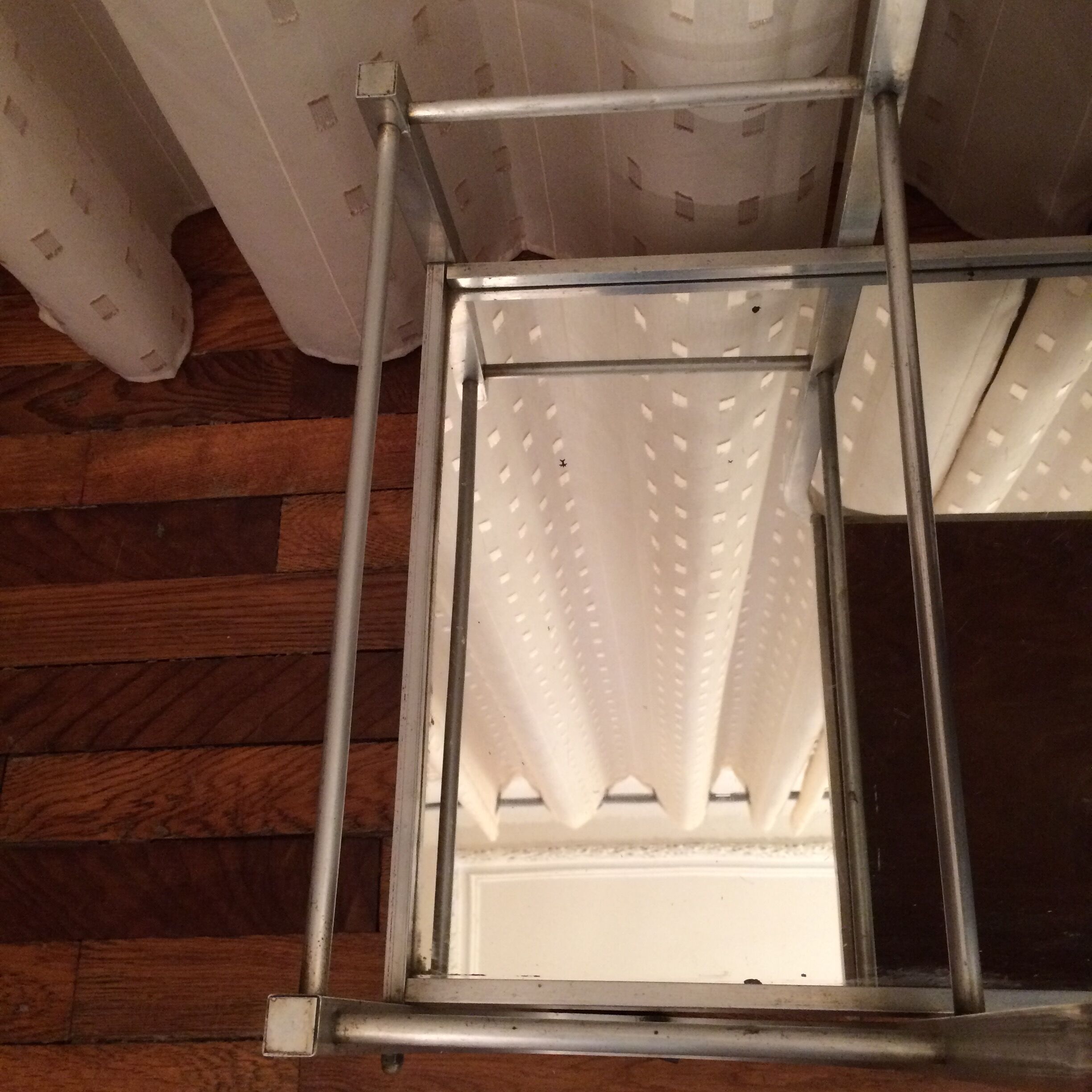 Art Deco wheeled trolley