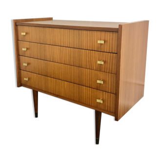 Vintage chest of drawers spindle feet