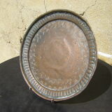 Petit plateau rond oriental ancien