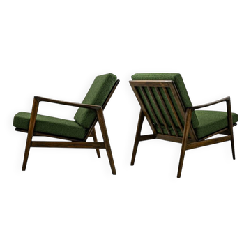 Mid Century Modern Armchairs By Sfm, Poland, 1960s, set of 2