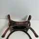 Vintage curule bench bench