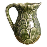 Cabbage pitcher in slip