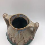 Vase style west germany vintage coulure glaçurée