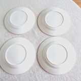 4 bird dessert plates