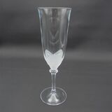 Set of 4 crystal flutes