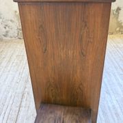 Jardinière années 50 palissandre constructiviste