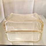 Porte courrier porte lettres en verre grave elegant
