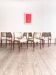 Set of 8 chairs #80 in teak by Niels O. Møller, JL Moller, Mid Century