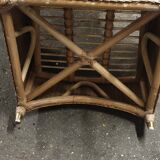 Rattan armchair