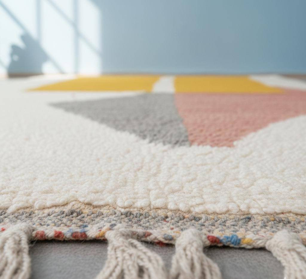 Berber carpet in pure wool 2.5 x 1.5 m