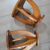 Pair of art deco bedside tables