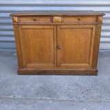 English sideboard in blond oak 1950