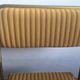 Paire de chaises Lafuma velours moutarde vintage 60/70’s